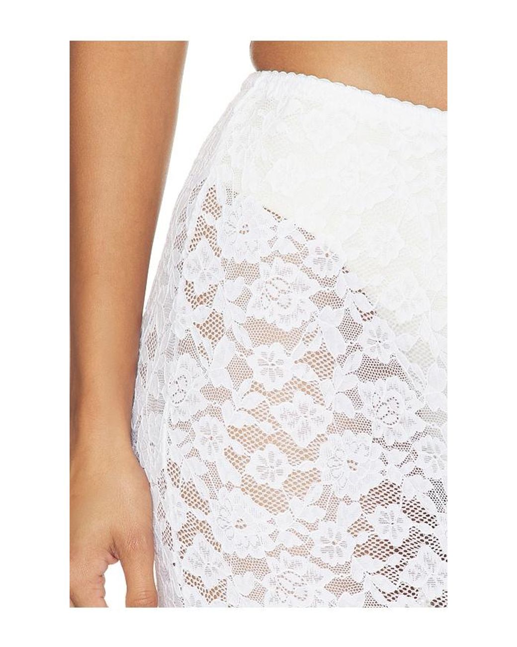 Nbd White Asta Maxi Skirt