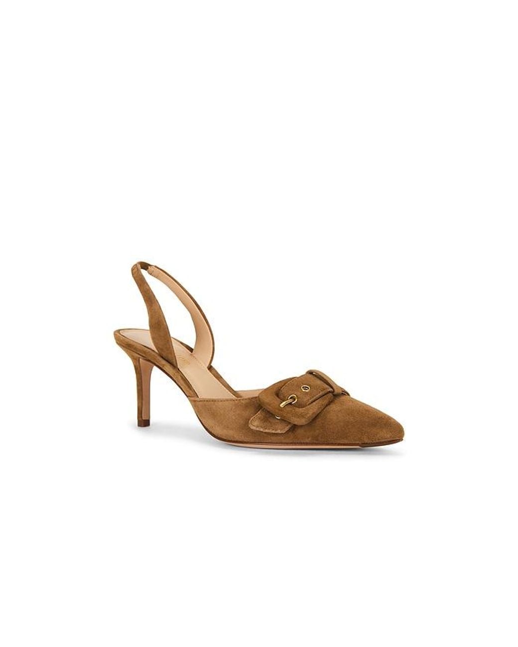 Veronica Beard Brown Lenora Slingback Pump
