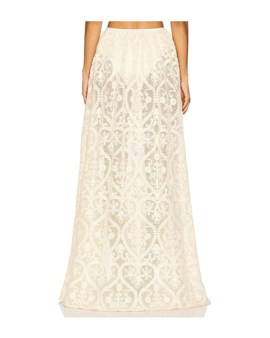 SAU LEE Natural Amare Maxi Skirt