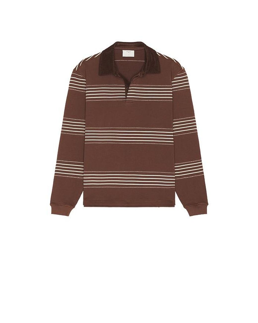Percival Brown Editor Rugby Sweatshirt for men