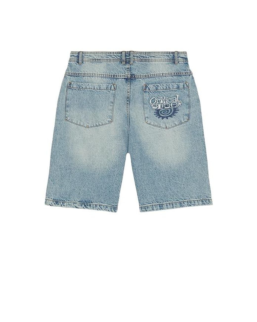 Critical Slide Shorts in Blue für Herren