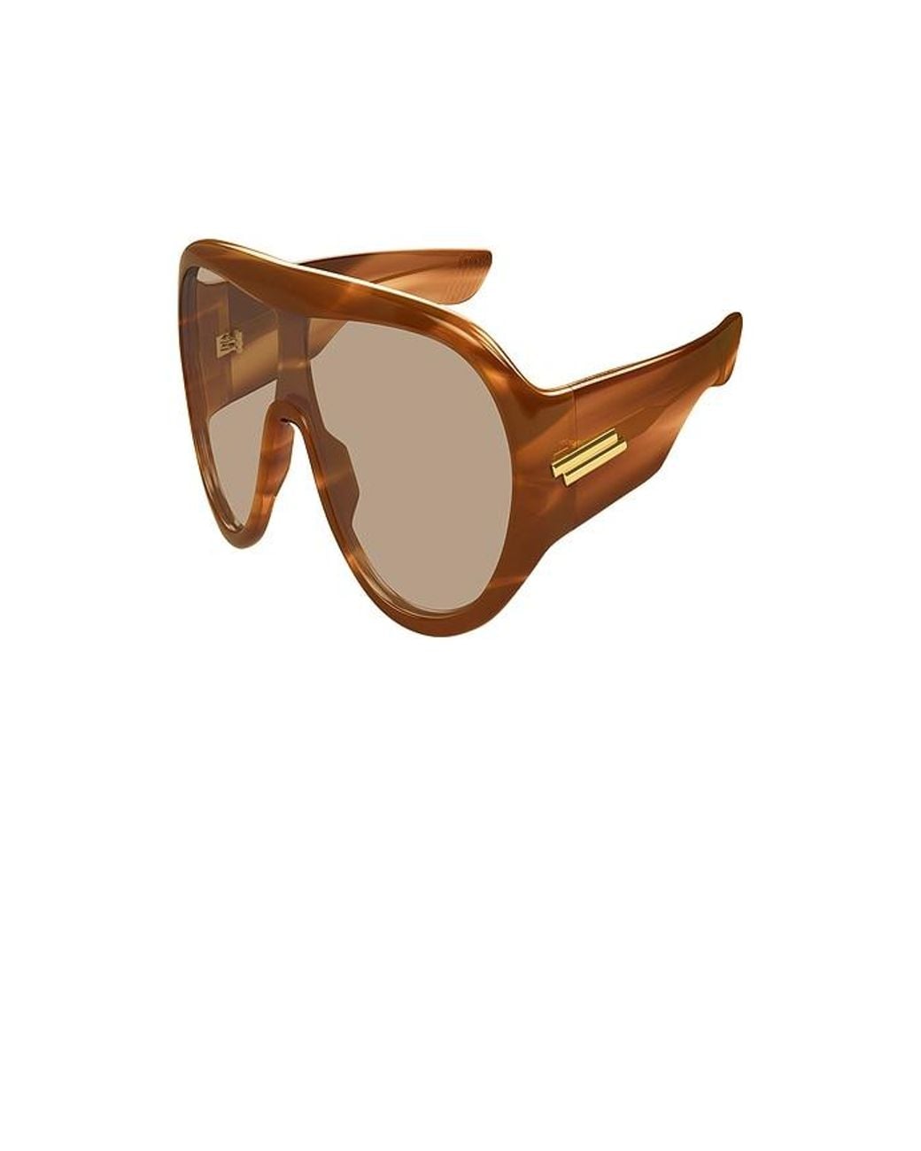 Bottega Veneta Multicolor Shield Sunglasses