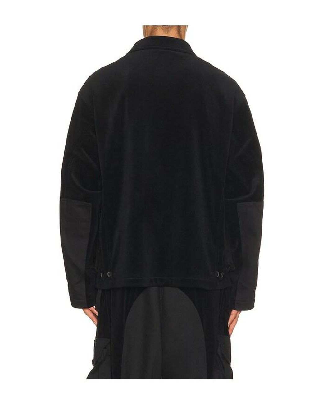 Y-3 Black Vc Ut Long Sleeve for men