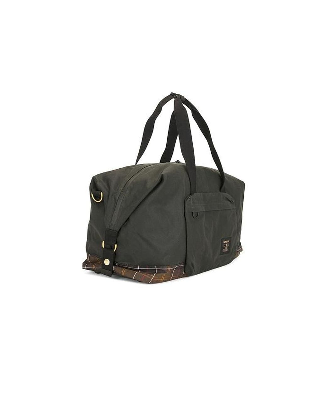 Barbour Black Field Wax Holdall Duffle for men