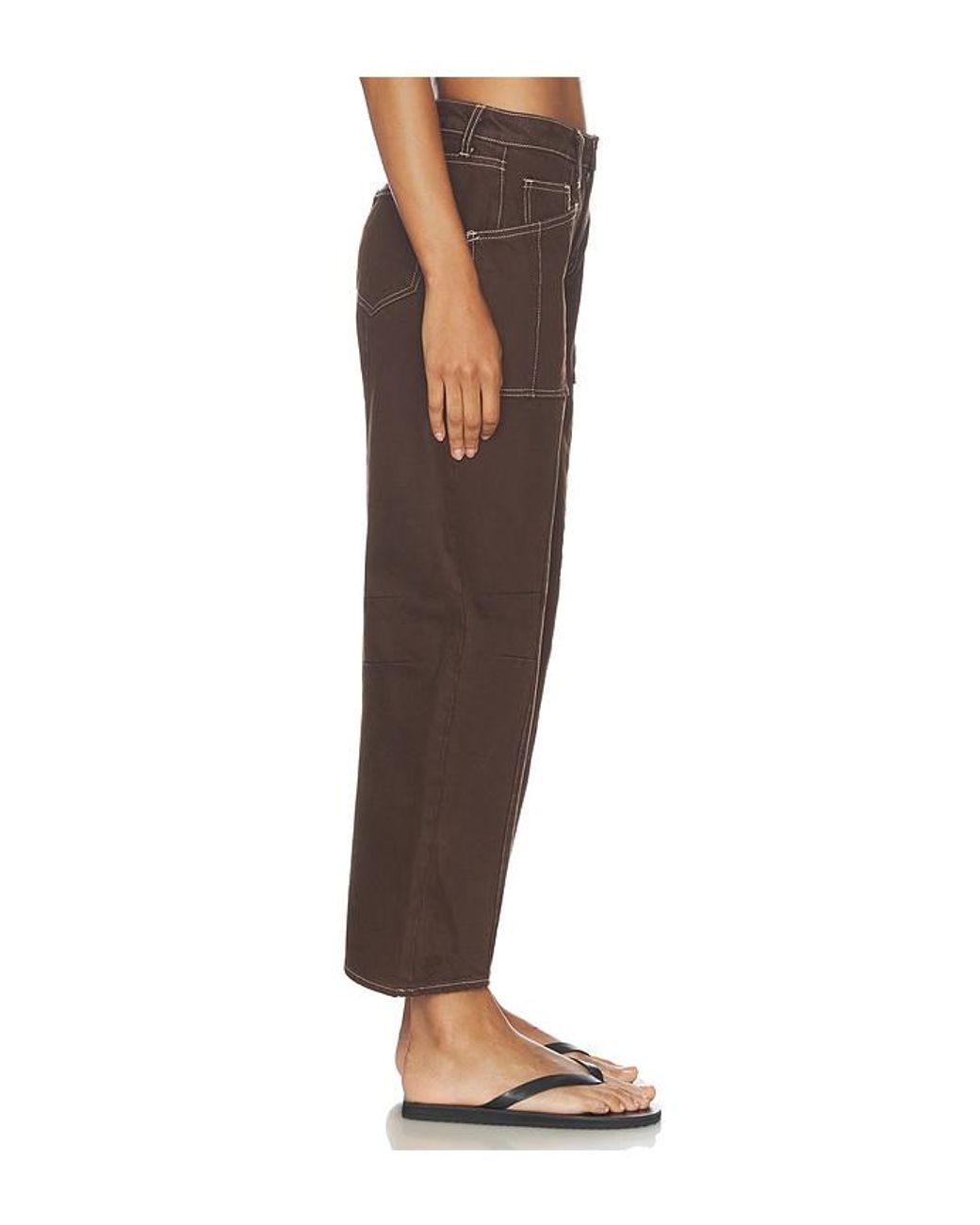 L'Agence Brown Cody High Rise Rodeo Jean