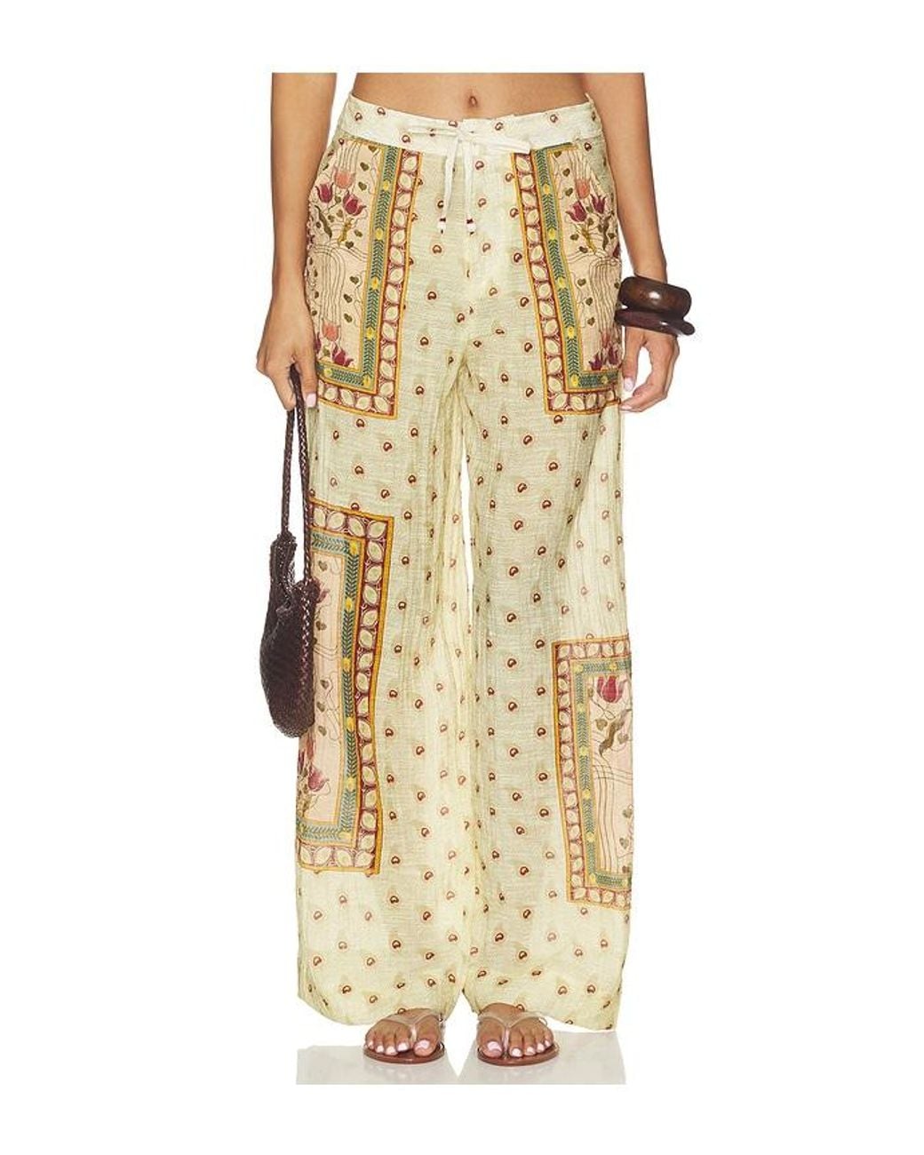 Agua Bendita Natural Caroline Plume Pant