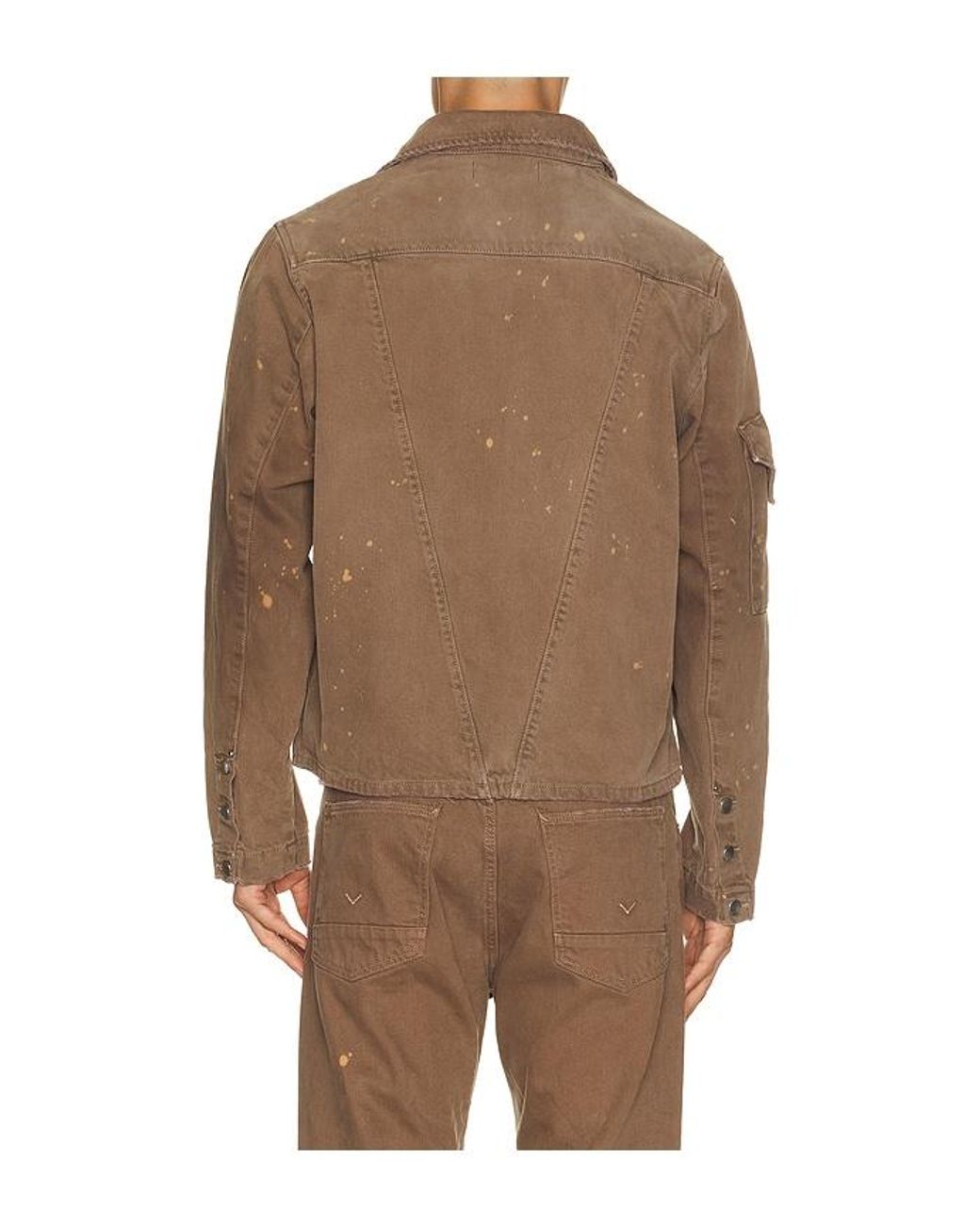 Hudson Brown Flap Shirt for men