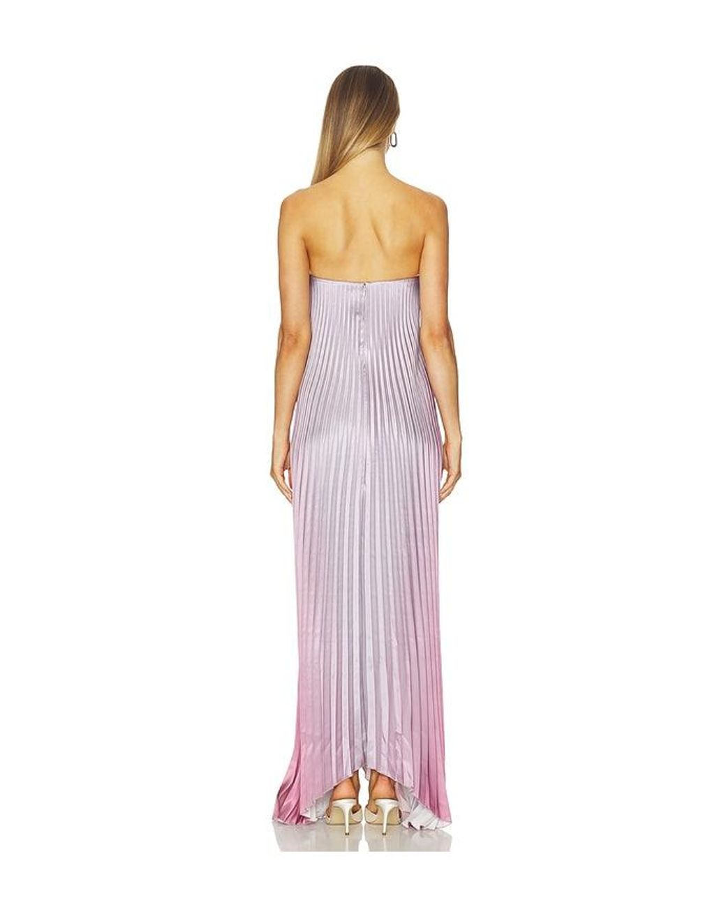 L'idée Multicolor Tie Gown