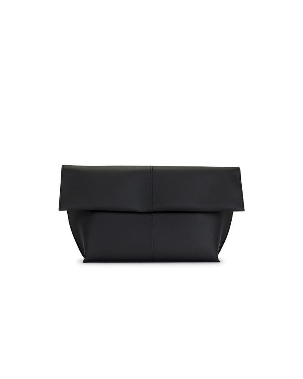 Freja New York Black Seamed Clutch