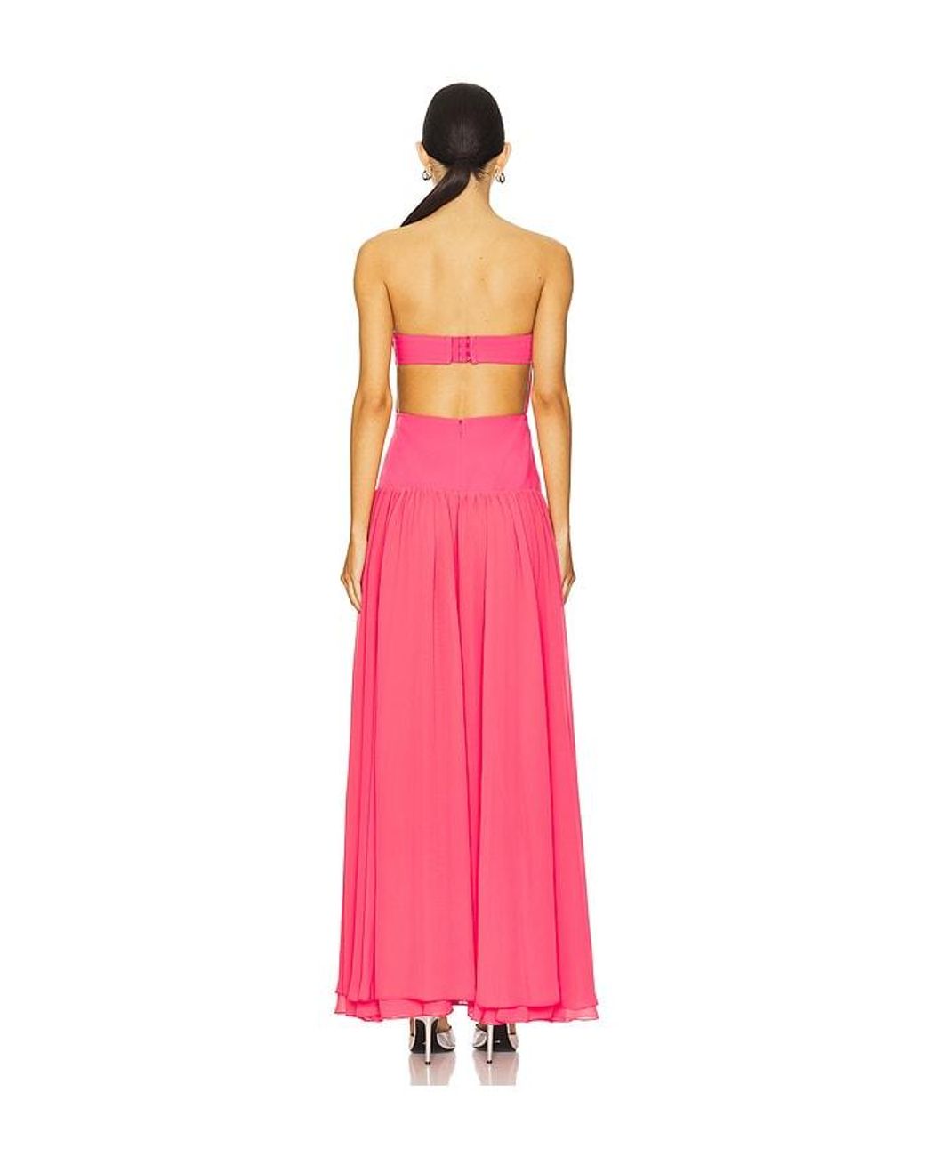 Lovers + Friends Pink Margot Gown