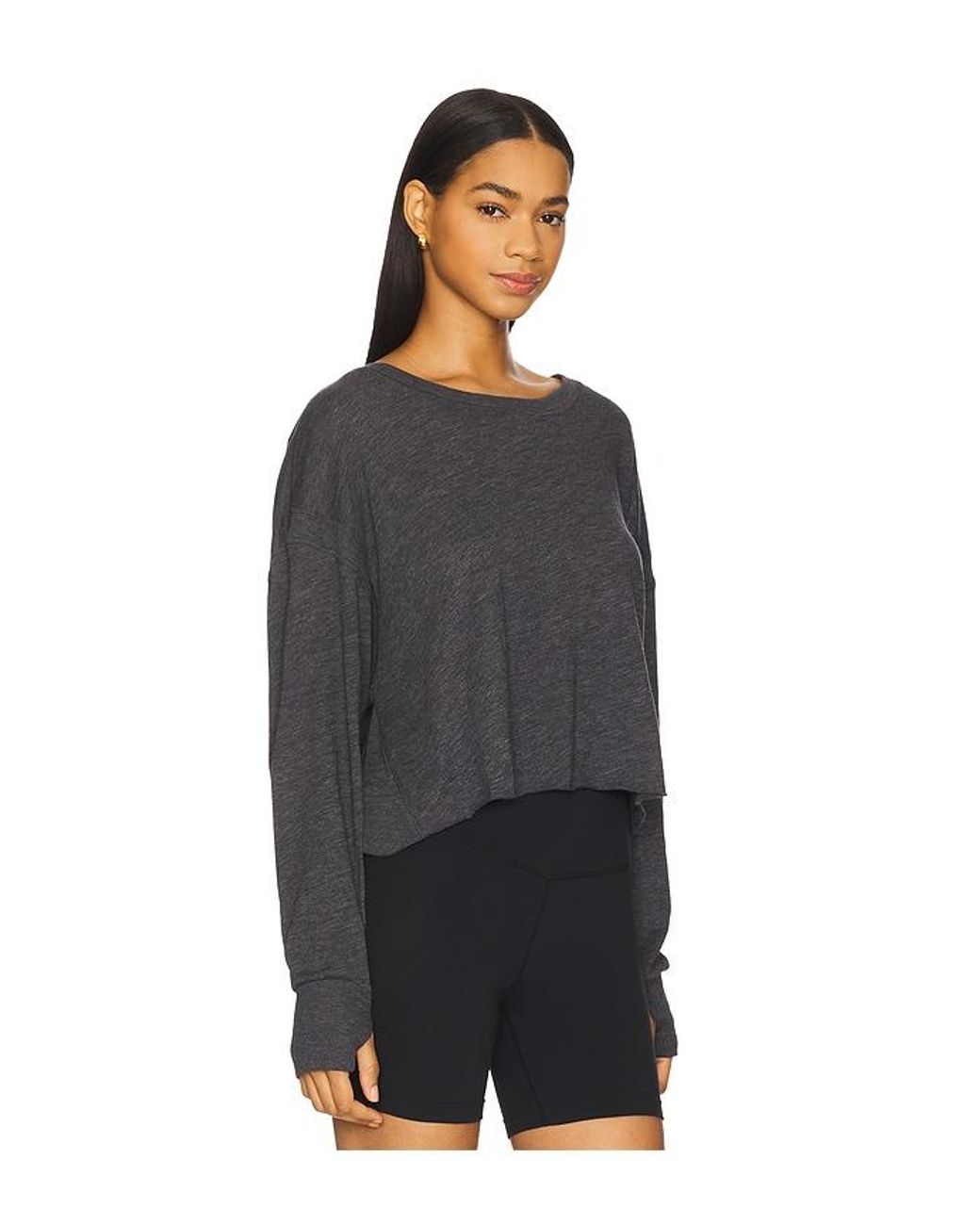 Free People Black X Fp Movement My Time Layer Top