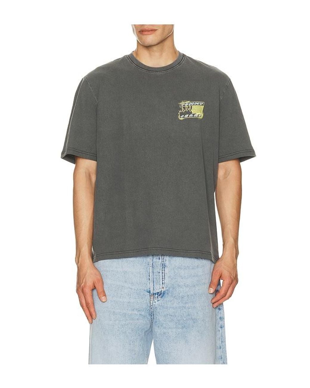 Tommy Hilfiger Black 90S Bubble Flag Tee for men