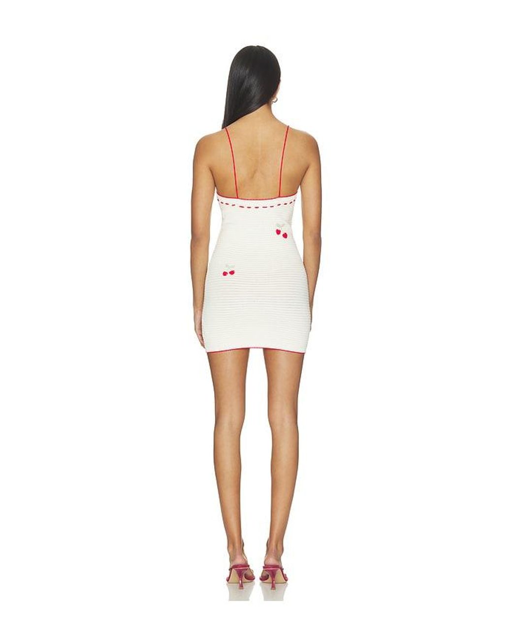 LoveShackFancy White Yelena Dress