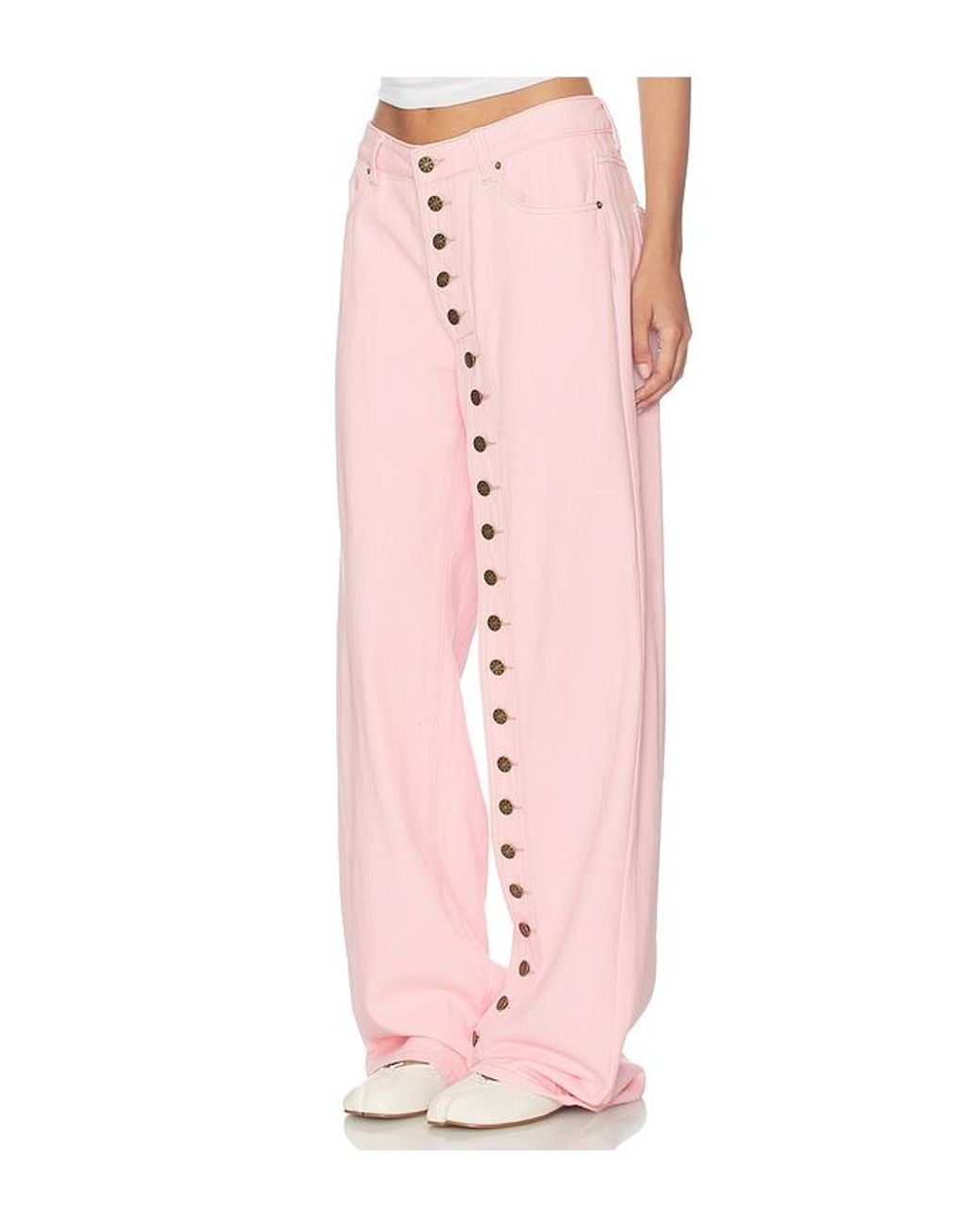 Lioness Pink Penny Jeans