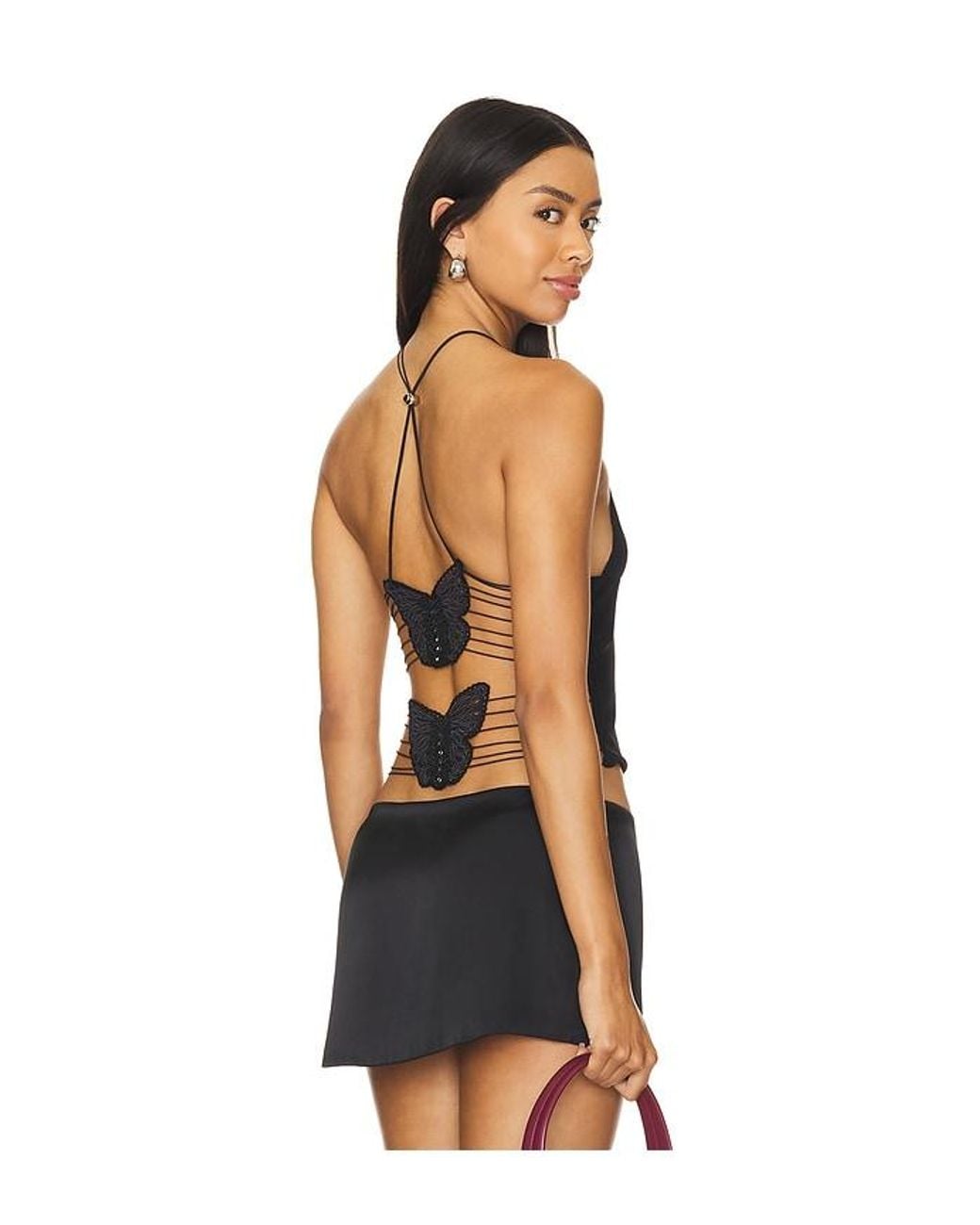 I.AM.GIA Black Ellery Top