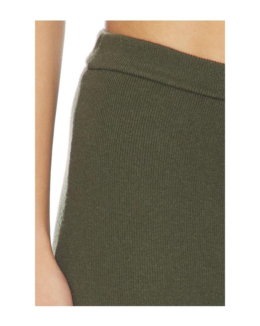 Frankie's Bikinis Green Marialla Cloud Knit Skort