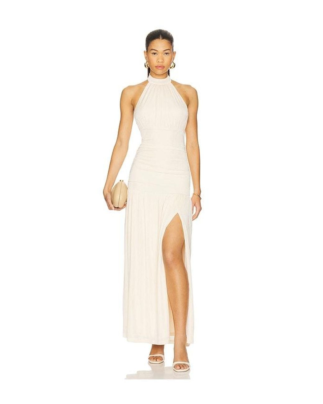 ALL THE WAYS White Marisol Maxi Dress