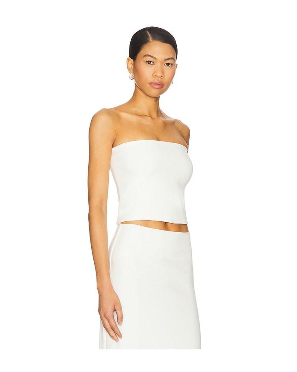 Leset White Rio Bandeau Top