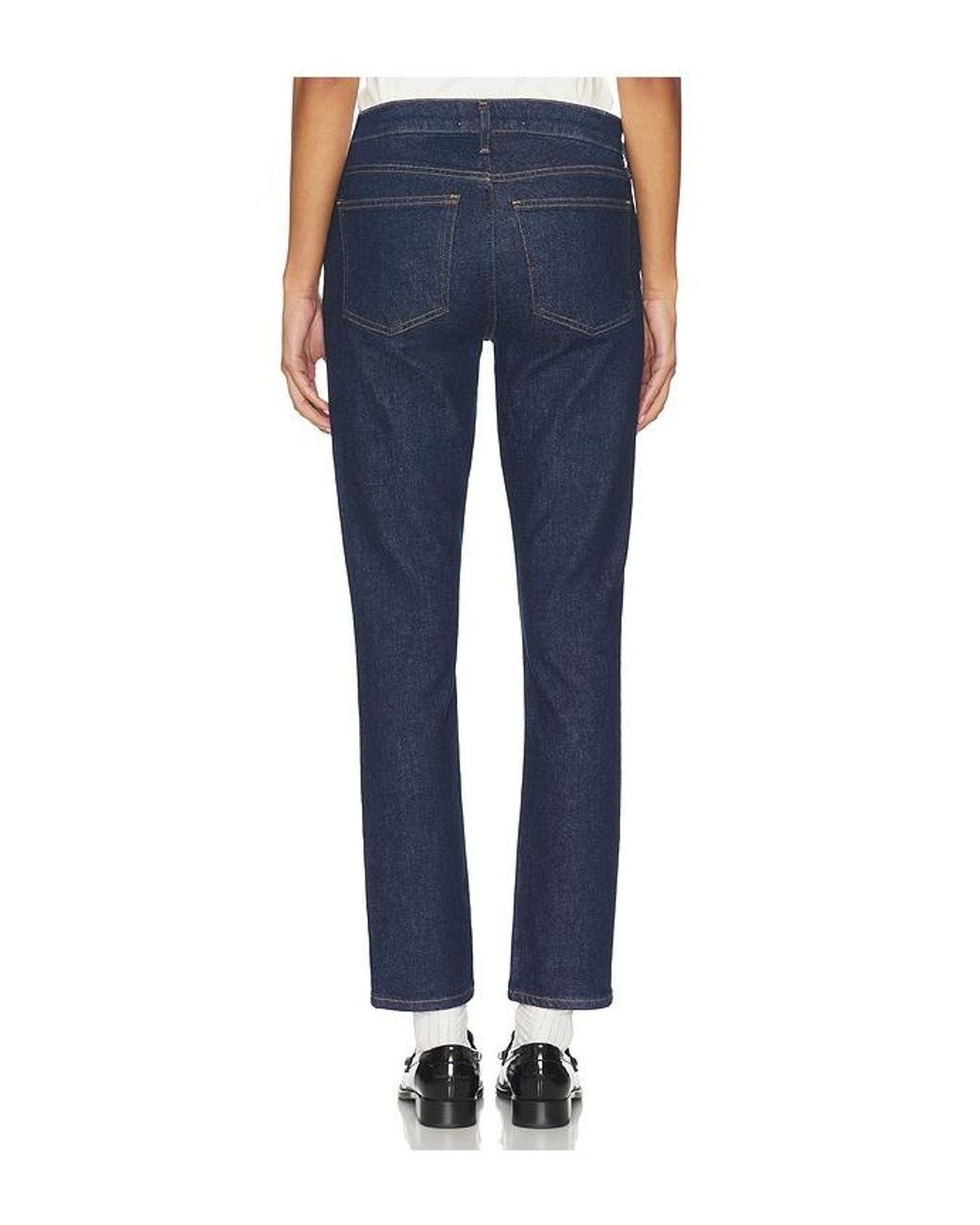 Agolde Blue Cocktail Low Rise Ankle Slim Jeans
