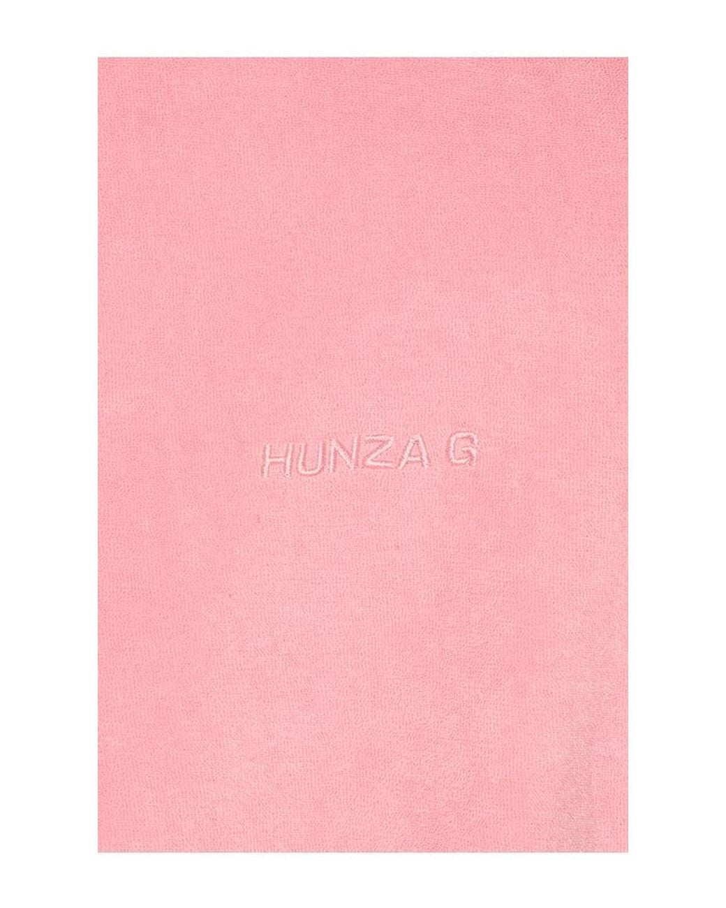 Hunza G Pink Polohemd