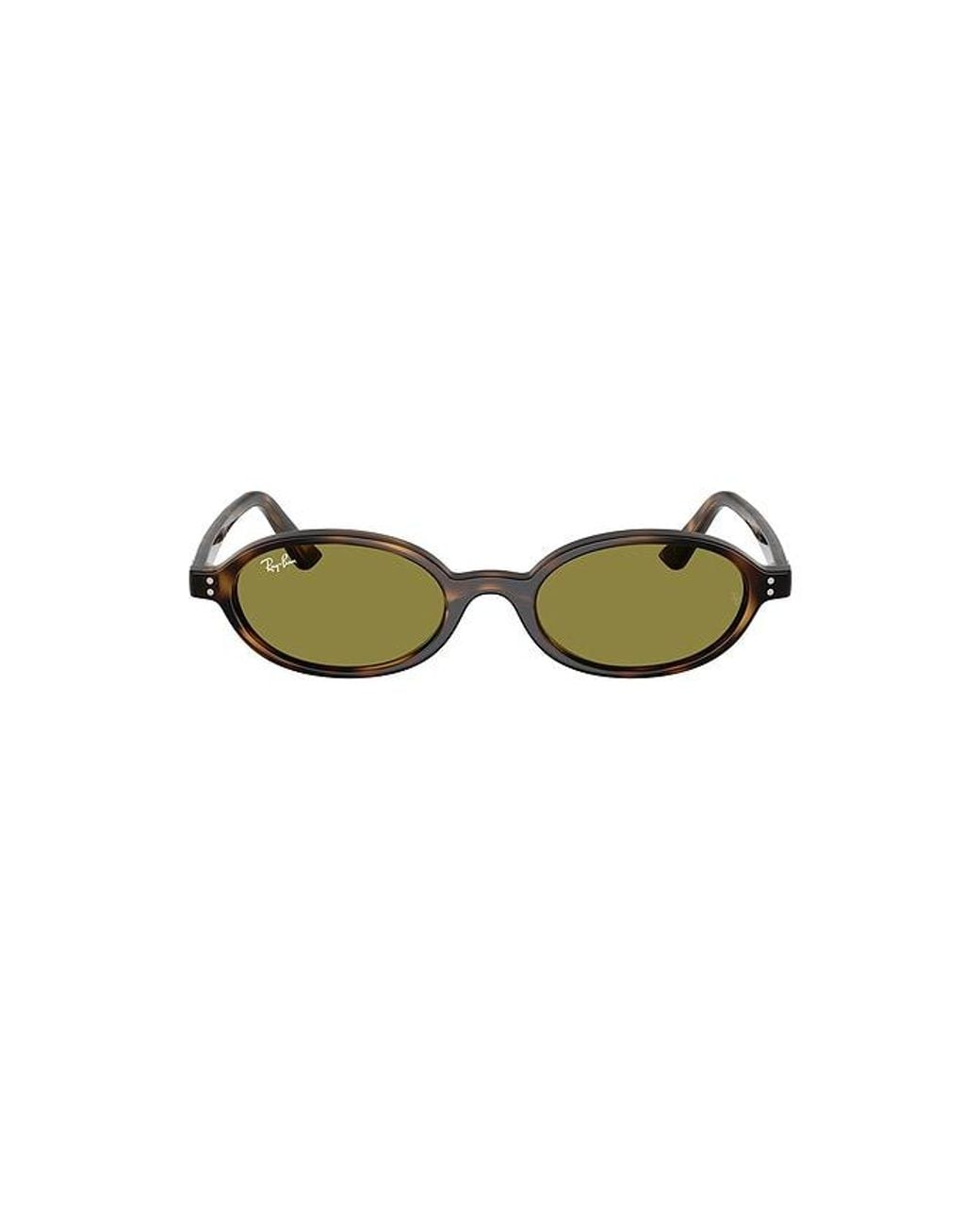 Ray-Ban Green Oval Sunglasses