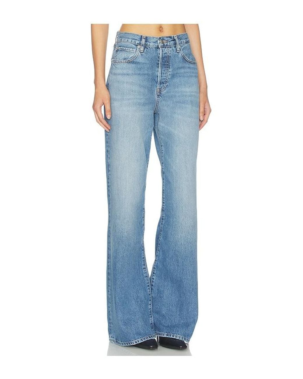 FRAME Blue The Off Duty Loose Jeans