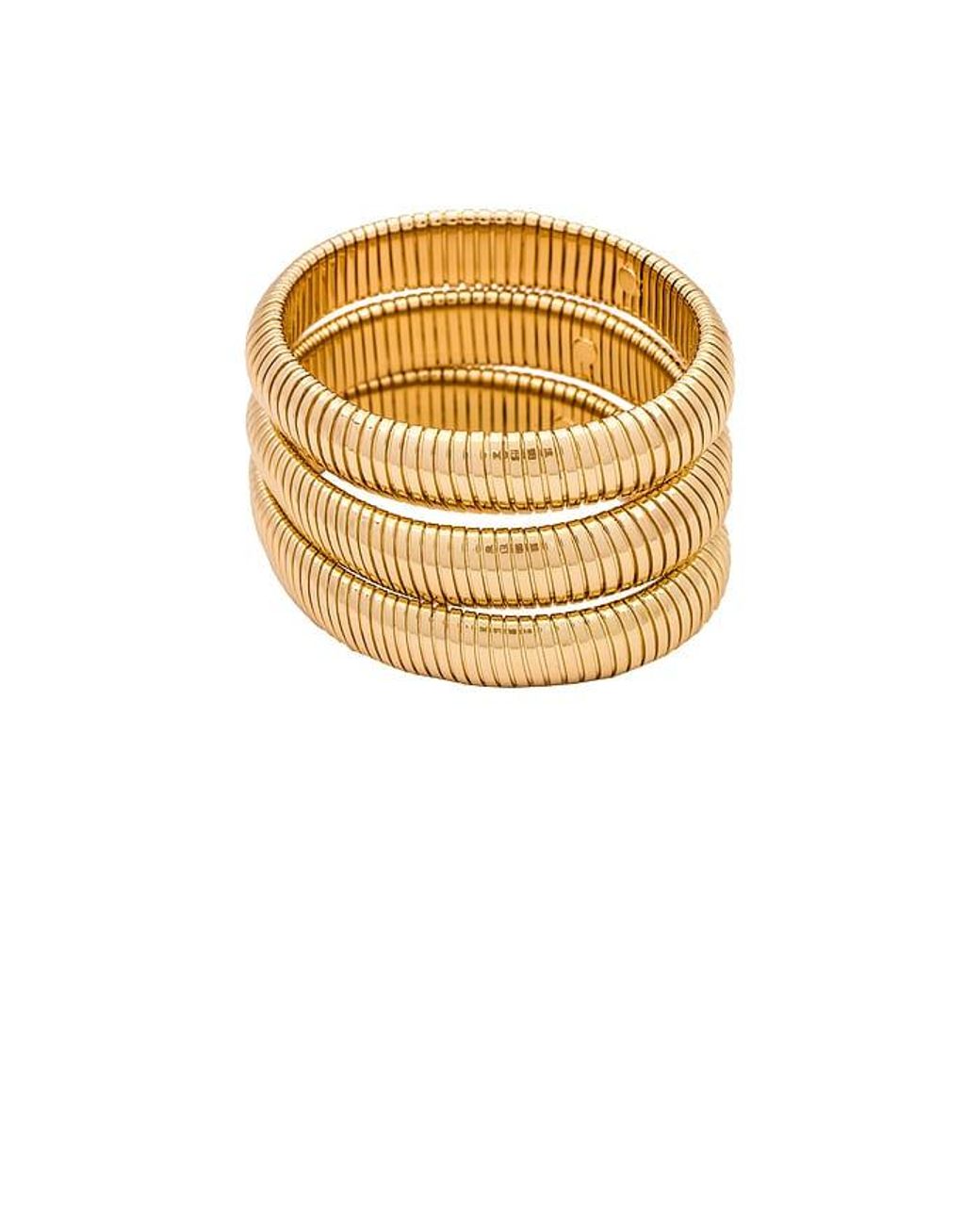 Ettika Metallic Flex Snake Chain Stretch Bracelet Set
