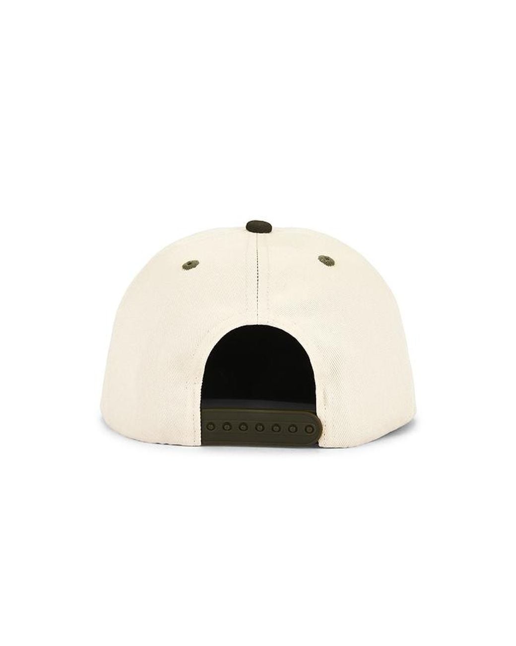 Autumn Headwear White Twill 6 Panel Snapback Cap for men