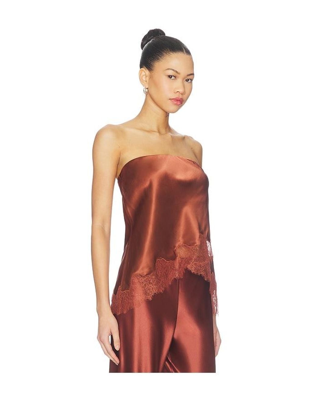 Cami NYC Red Odessa Strapless Camisole