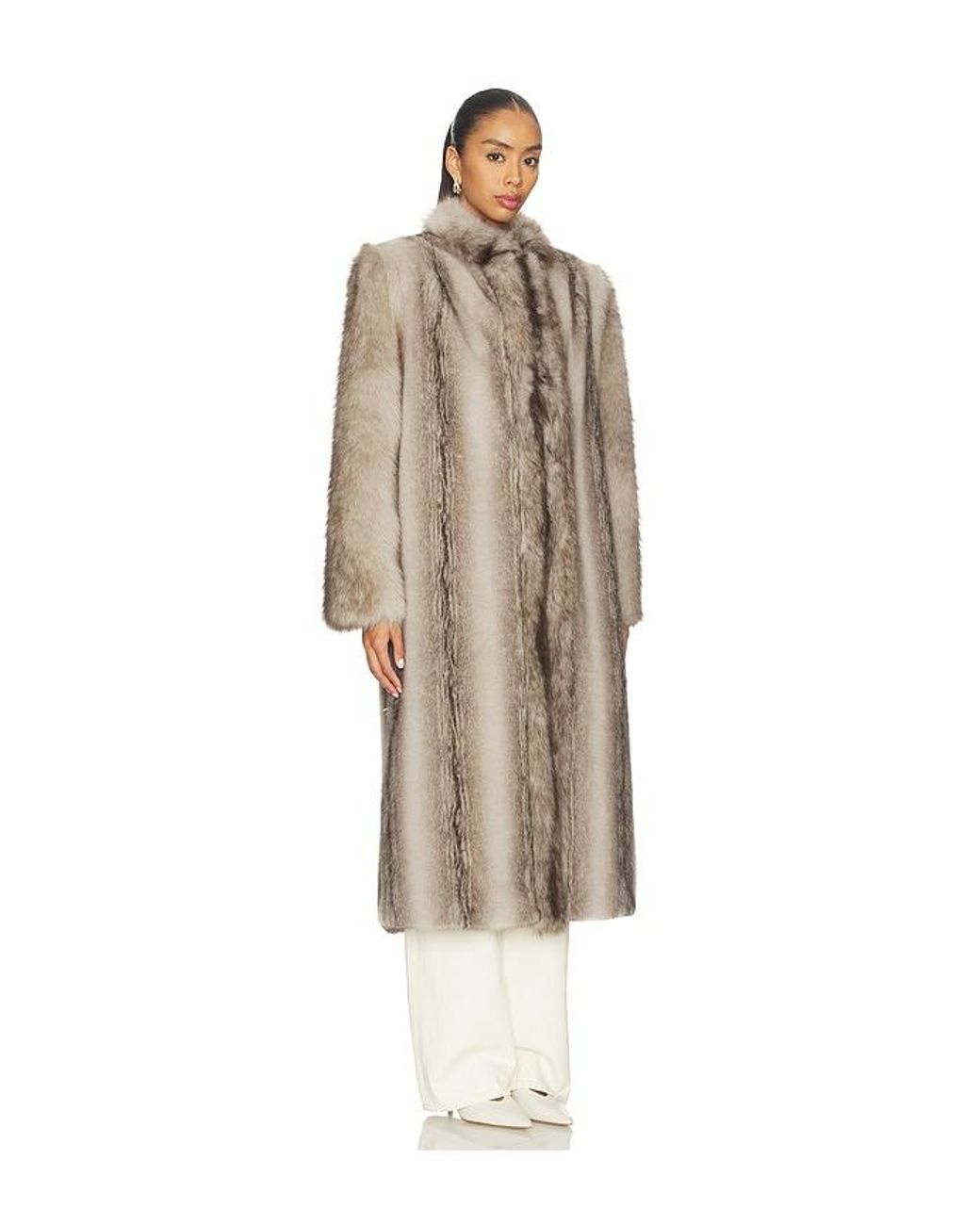 DUCIE White Betty Coat