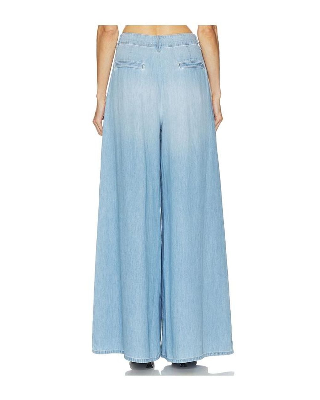 L'Agence Blue Lorenza Palazzo Jeans