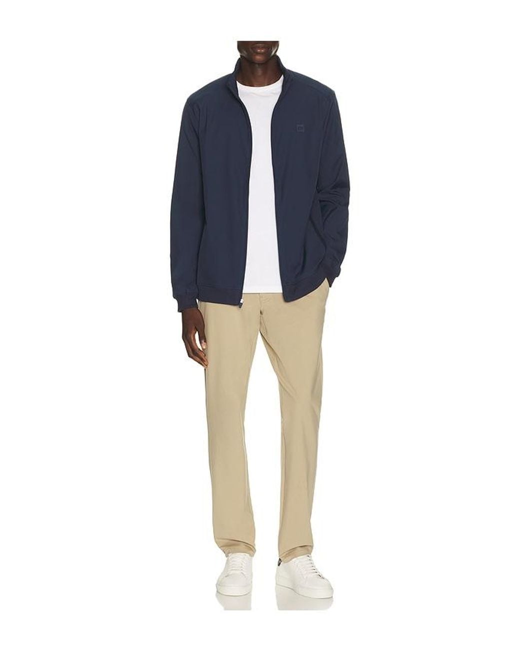 Travis Mathew Blue Otc 2.0 Full Zip Jacket for men