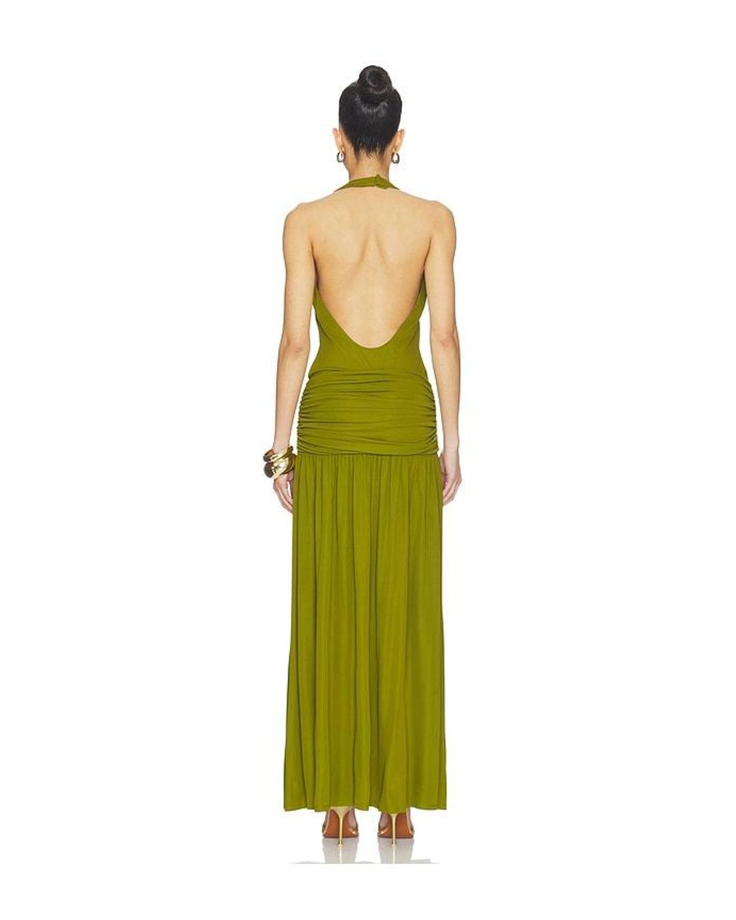 Lovers + Friends Green Gwen Maxi Dress
