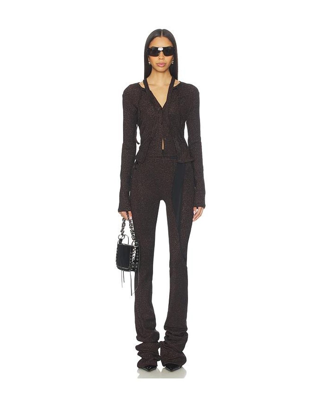 OTTOLINGER Black Double Closure Rib Cardigan