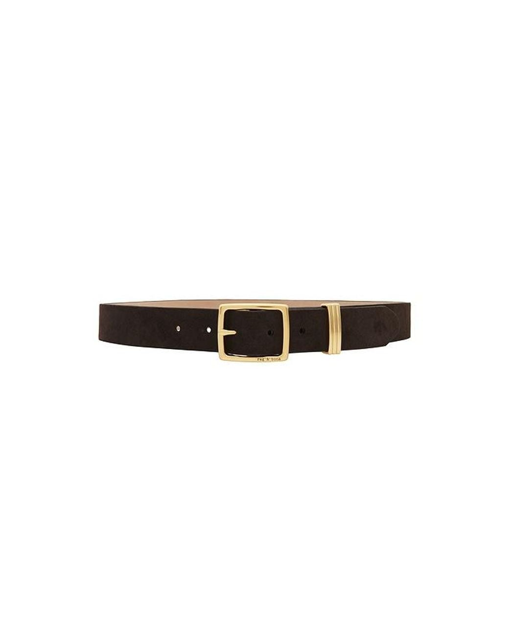 Rag & Bone Black Gürtel Boyfriend