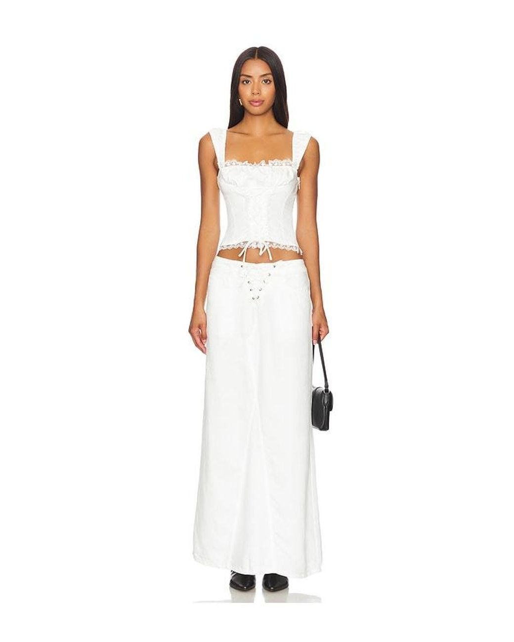 Lioness White Palmer Corset