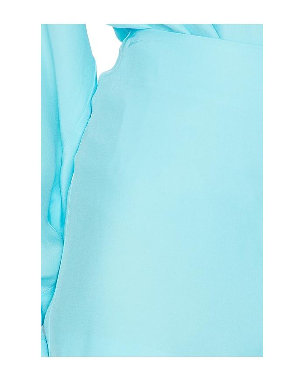 NonChalant Label Blue Mila Silk Short