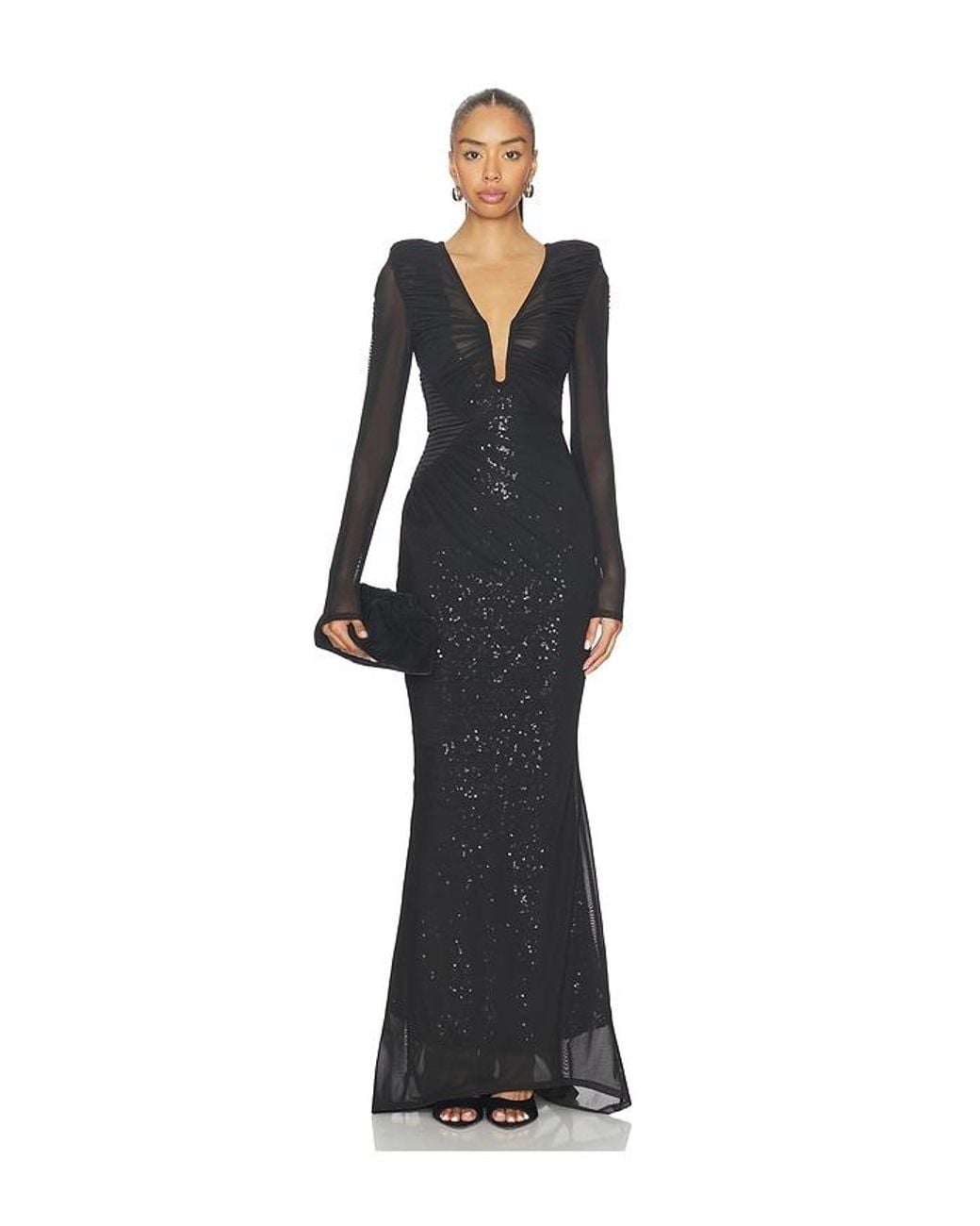Zhivago Black The Bloom Way Gown