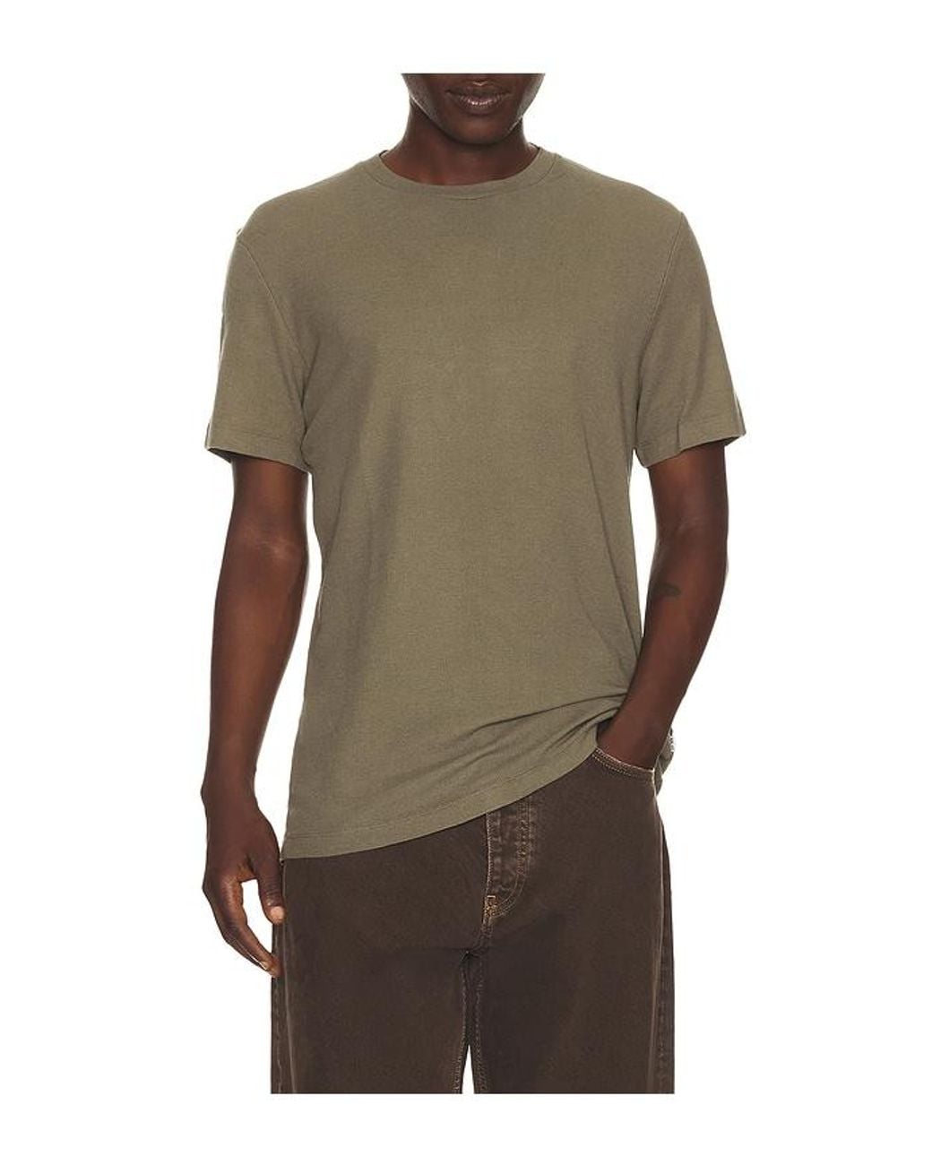 NN07 Green Clive Tee for men