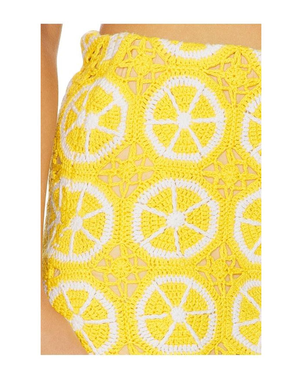 Show Me Your Mumu Yellow Solstice Mini Skirt