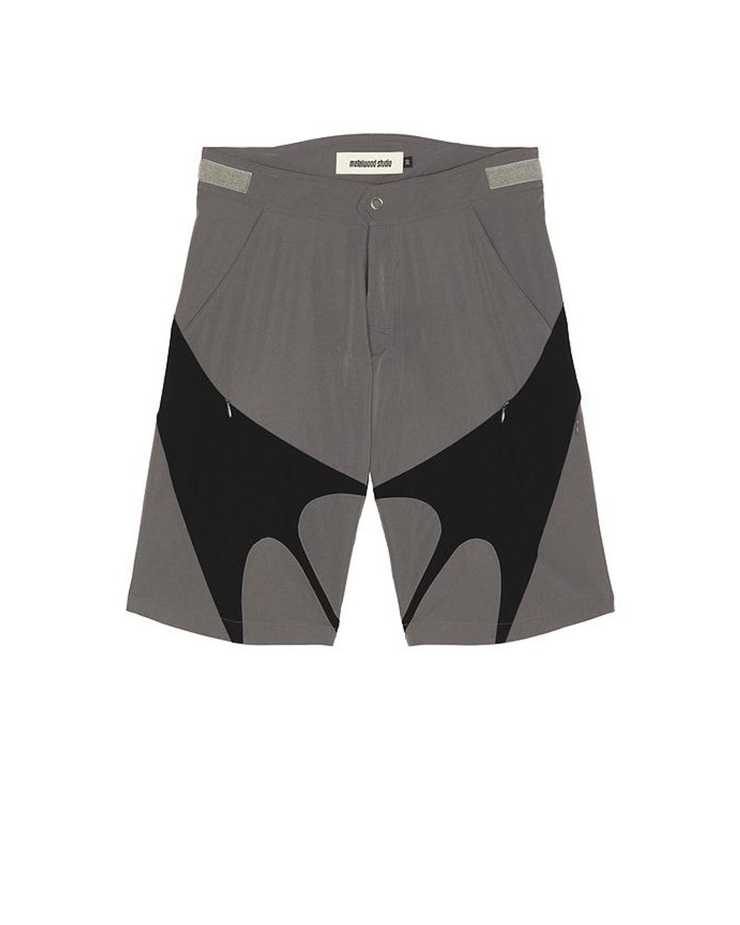 METALWOOD STUDIO Gray Machine Short for men