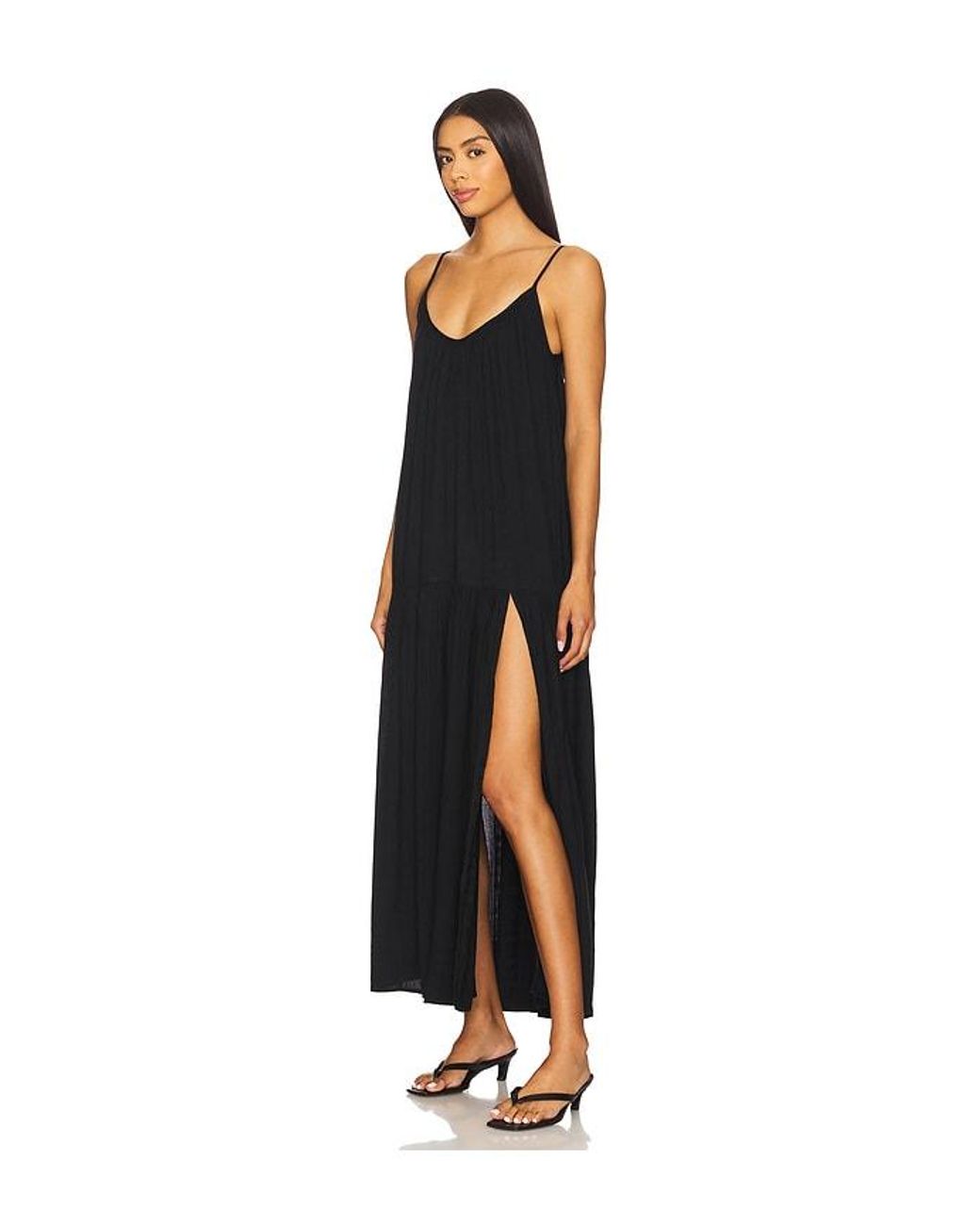 ROBE MALIBU en Black LSPACE