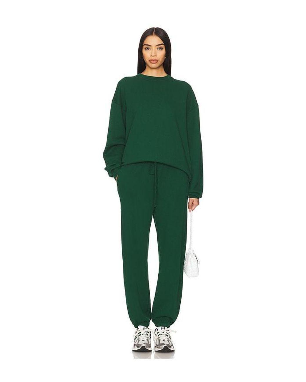 DONNI. Green X Revolve Eco Fleece Crewneck Sweatshirt