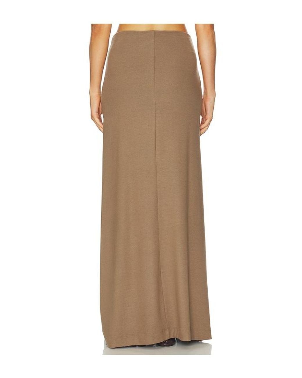 Leset Brown Lauren Maxi Skirt