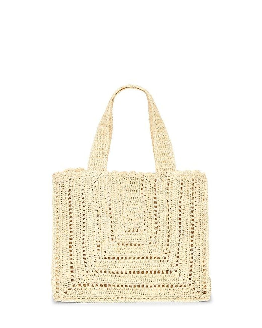 BTB Los Angeles Natural Beth Tote Bag