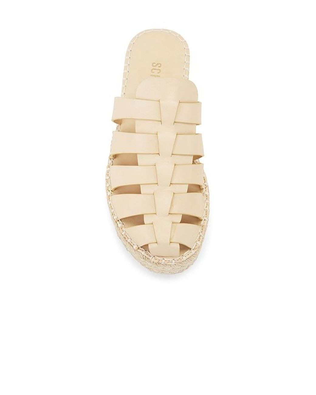 SCHUTZ SHOES White Valerie Flatform Mule