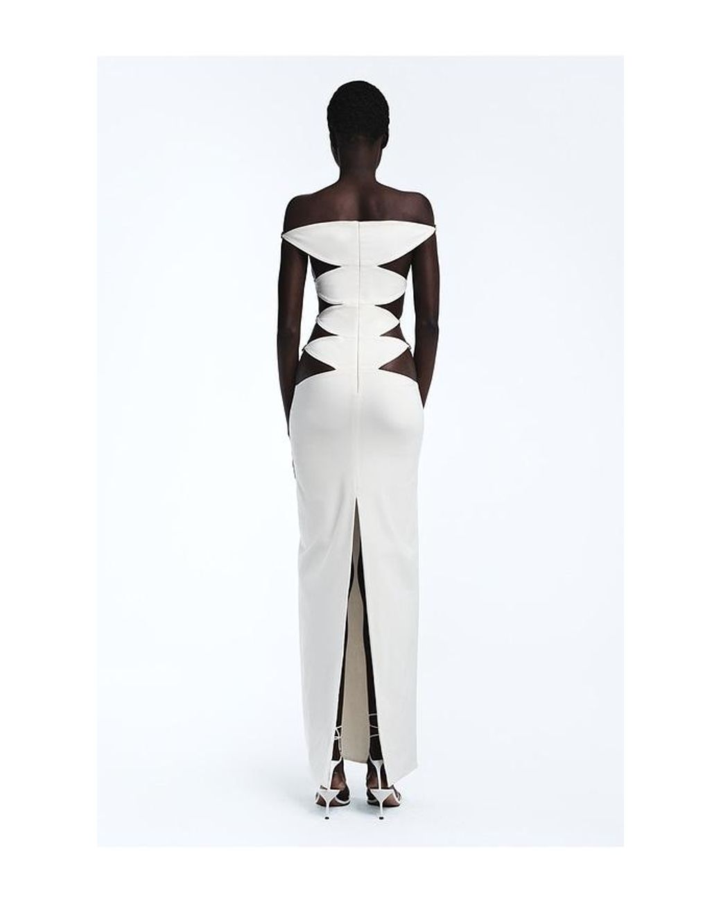 REVOLVE LOS ANGELES White Elettra Maxi Dress