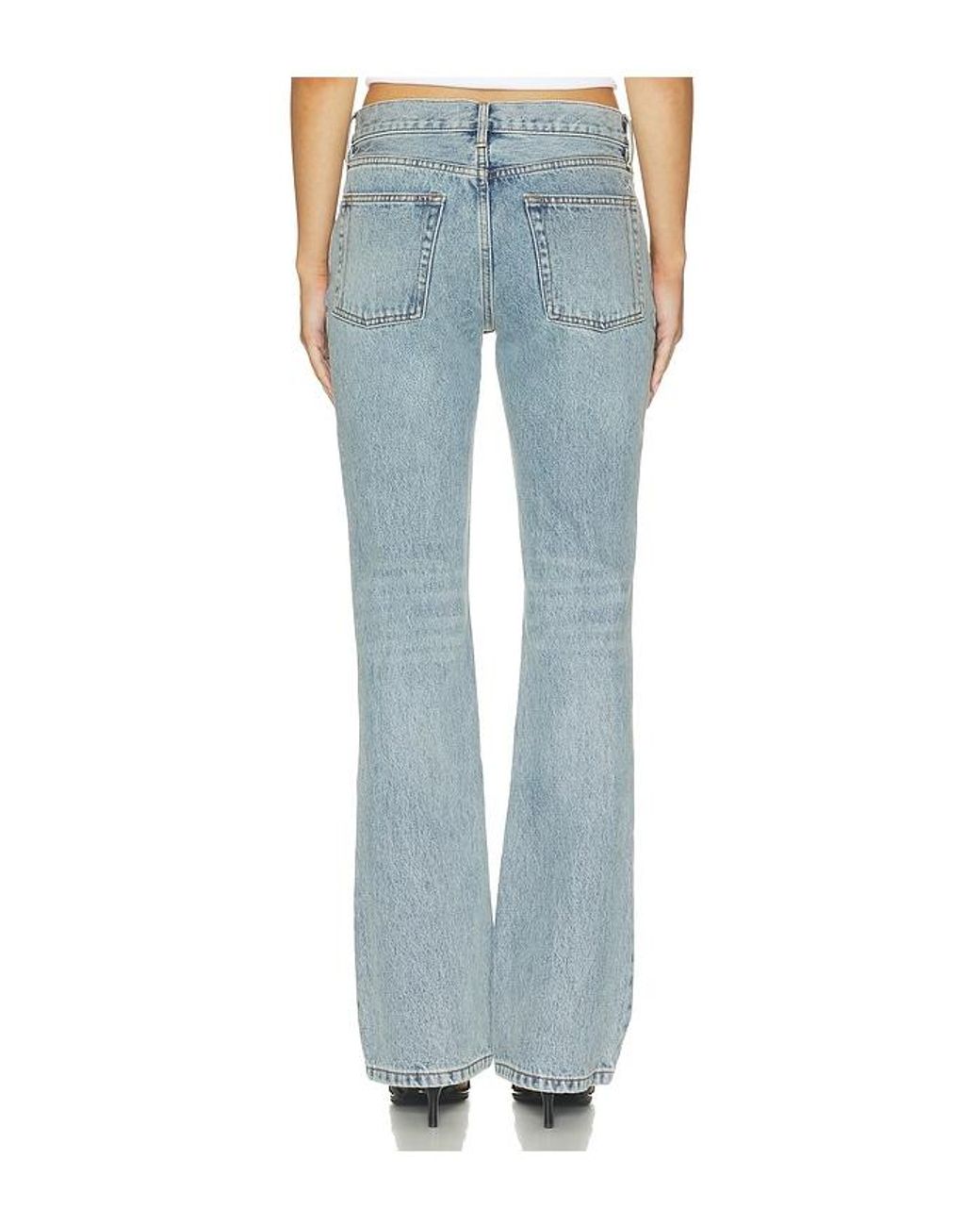 Still Here Blue Tomorrow Low Rise Skinny Bootcut Jeans