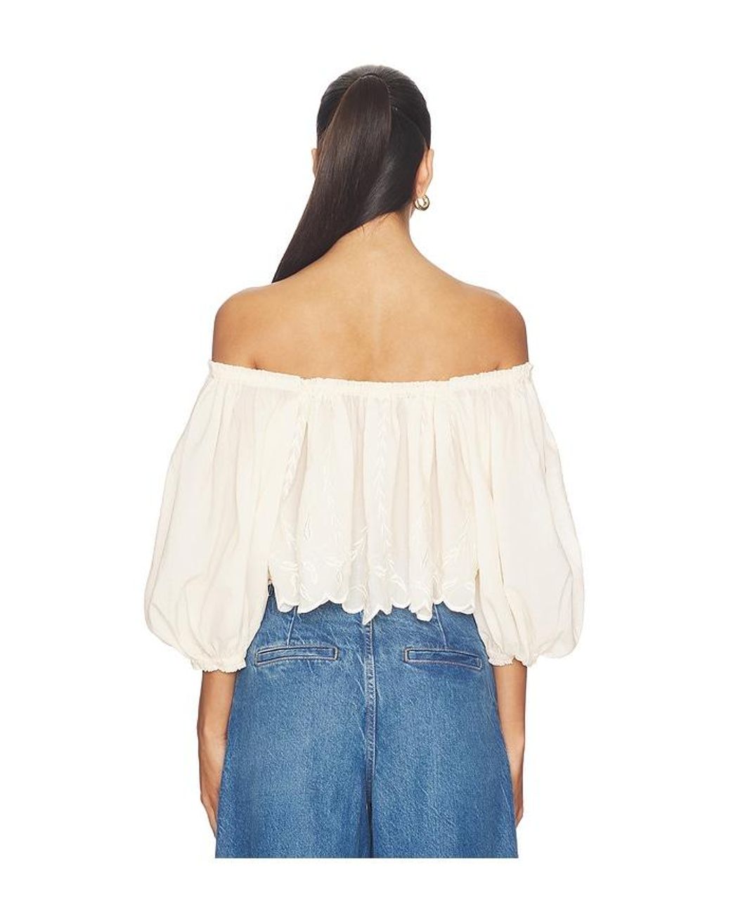 Free People Blue Bali Daydream Melody Top