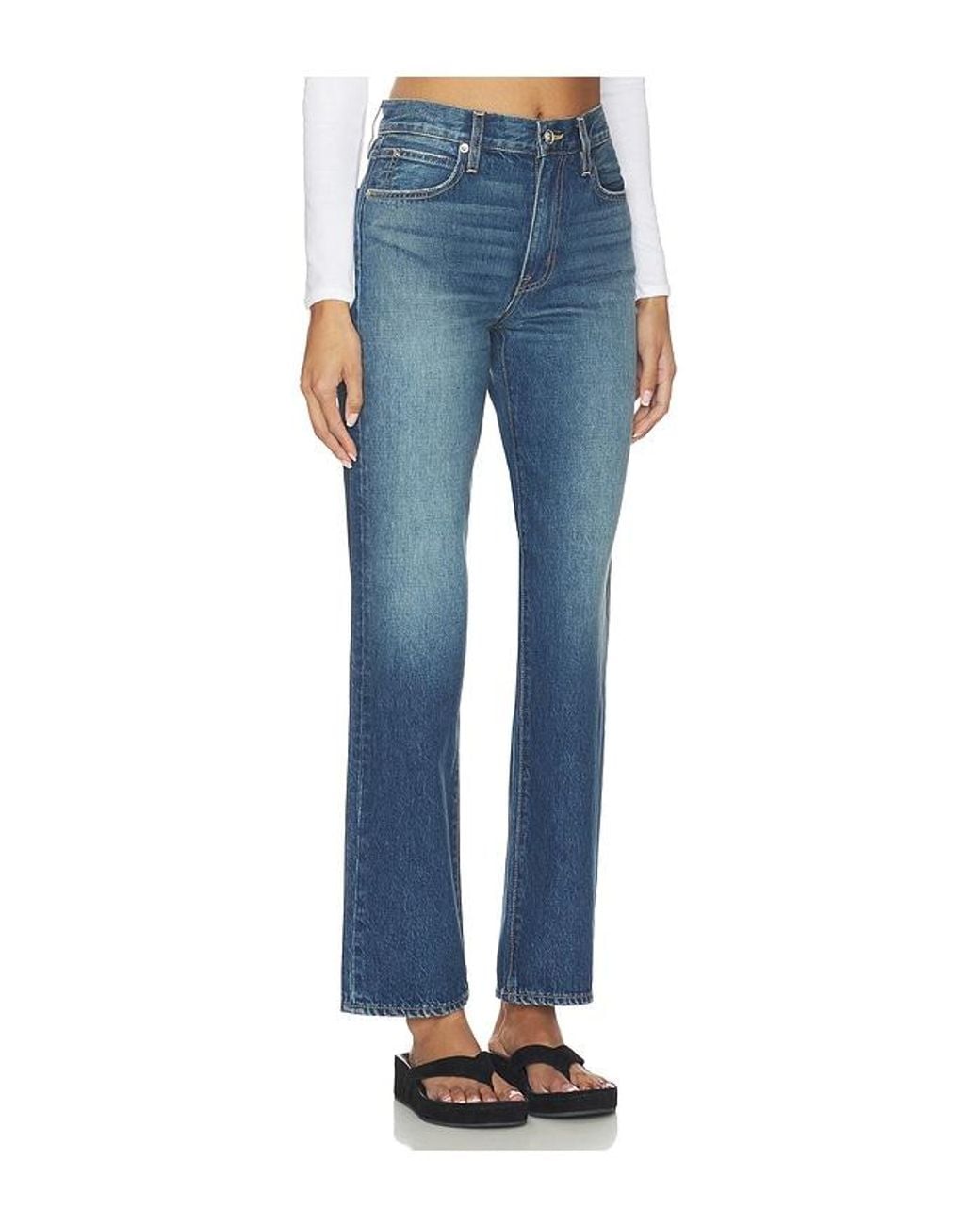 SLVRLAKE Denim Blue Kendra Jeans